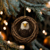 Maxcorners Personalized Woodland Hunting Acrylic Christmas Ornament Custom Gift For Hunters 2D Flat