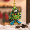 Maxcorners Diving Christmas Tree Home Decor, Christmas Ornament, Personalized Ornament 2D Flat LM2111