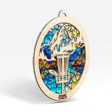 Maxcorners Personalized Disc Golf Christmas Ornament 2025, Wood And Acrylic Ornaments, Gifts For Disc Golfers