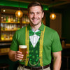 Maxcorners St Patrick's Day Leprechaun Costume Print Golf Tops For Men, Polo Shirts For Men, Golf Shirts For Men