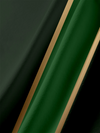Maxcorners St. Patrick's Day Four Leaf Clover Black Dark Green Hawaiian Golf Shirt, St Paddy's Day Tropical Vibe Men's Golf Shirt