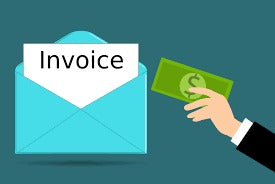 Invoice for orders #FS24569 and #CB5005