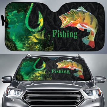 Maxcorners Largemouth Bass Auto Sun Shade