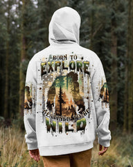 Maxcorners Born To Explore Destined To Be Wild Bigfoot All Over Print LM2101