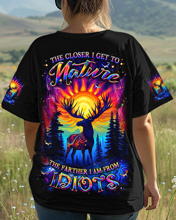 Maxcorners The Closer I Get To Nature All Over Print LM1501