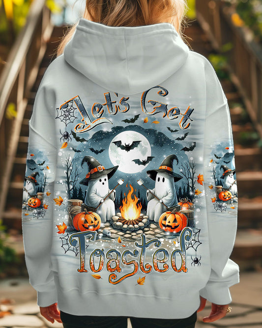 Maxcorners Let's Get Toasted Boos Halloween All Over Print LM2101