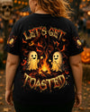 Maxcorners Let's Get Toasted Boos Halloween All Over Print LM1501