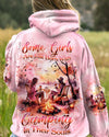 Maxcorners Some Girls Are Just Born With Camping All Over Print LM2101