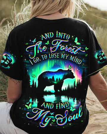 Maxcorners And Into The Forest I Go Bear All Over Print LM1501