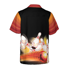 Maxcorners Bowling Ball And Pin Hawaiian Shirt