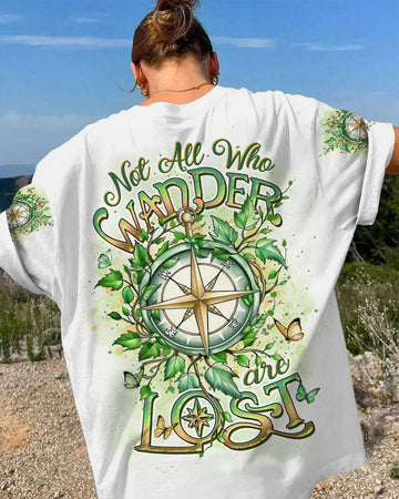 Maxcorners Not All Who Wander Are Lost All Over Print LM2101