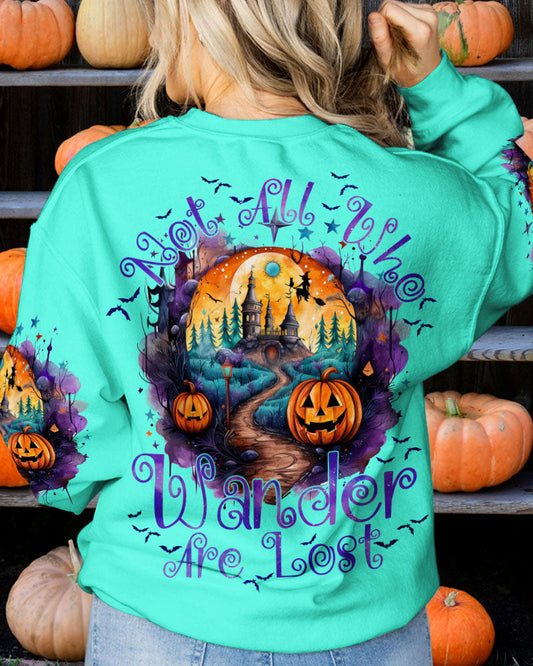 Maxcorners Not All Who Wander Are Lost Halloween All Over Print LM2101