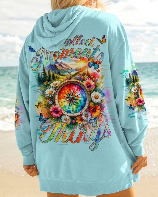 Maxcorners Collect Moments Not Things Compass All Over Print LM2101