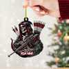 Maxcorners Death Archery Ornament, Personalized Ornament 2D Flat LM2211