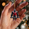 Maxcorners Dumbbells Home Decor Christmas Ornament, Personalized Ornament 2D Flat LM2211