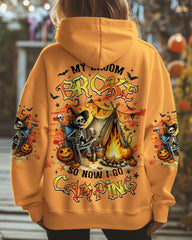 Maxcorners My Broom Broke So Now Halloween Camping All Over Print LM1501