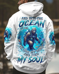 Maxcorners And Into The Ocean I Go Bigfoot All Over Print LM1601