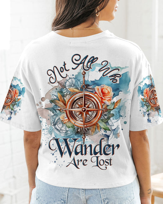 Maxcorners Not All Who Wander Are Lost All Over Print LM2101