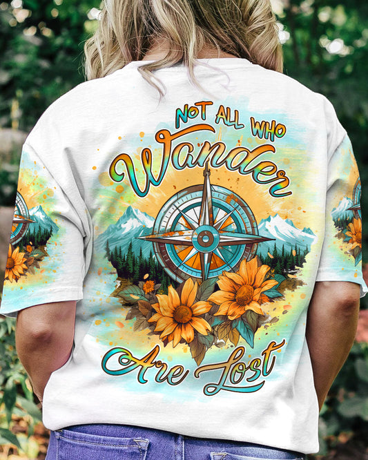 Maxcorners Not All Who Wander Are Lost All Over Print LM2101