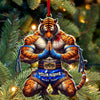 Maxcorners Custom Name Muay Thai Ornament, Christmas Gift for Muay Thai Lover 2D Flat LM2211