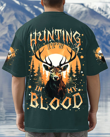 Maxcorners Hunting It's In My Blood Deer All Over Print LM1601
