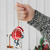 Maxcorners Custom Name Croquet Ornament, Croquet Christmas Gift 2D Flat LM2111