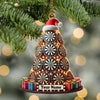 Maxcorners Custom Name Dart Ornament, Christmas Gift Decoration6 2D Flat LM2211