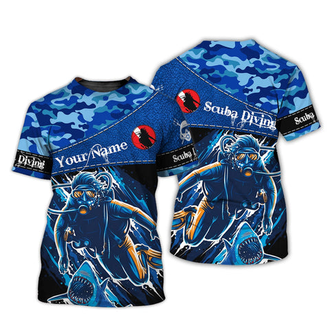 Scuba Dive 3D Shirts