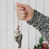 Maxcorners Custom Name Sculpture Artist Ornament, Christmas Gift Decor 2D Flat LM2111