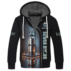 Maxcorners 3D Full Print Scuba Mark With Dive Tank T-Shirts Personalized Name Gift For Diver Lovers LM2111