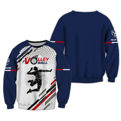 Maxcorners Volleyball Custom Name Unisex Shirt