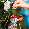 Maxcorners Baseball Christmas Ornament, Personalized Ornament 2D Flat LM2211