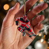 Maxcorners New Jersey Devils Hockey Christmas Ornament, Personalized Ornament 2D Flat LM2211