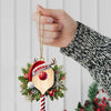 Maxcorners Custom Name Pickle Ball Ornament, Pickle Ball Christmas Gift 2D Flat LM2111