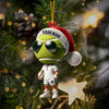 Maxcorners Cool Tennis Player Christmas Ornament, Personalized Ornament 2D Flat LM2211