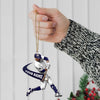 Maxcorners Custom Name Baseball Ornament, Christmas Gift for Baseball Lover 2D Flat LM2111