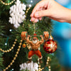 Maxcorners Weightlifting Santa, Home Decor, Christmas Ornament 2D Flat LM2111