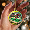 Maxcorners Tennis Santa Decor Christmas Ornament, Personalized Ornament 2D Flat LM2211