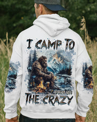 Maxcorners (Hot Deal) I Camp To Burn Off The Crazy Bigfoot All Over Print LM1601