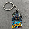 Maxcorners Darts Game Over Hippo Dartboard 3D Keychain