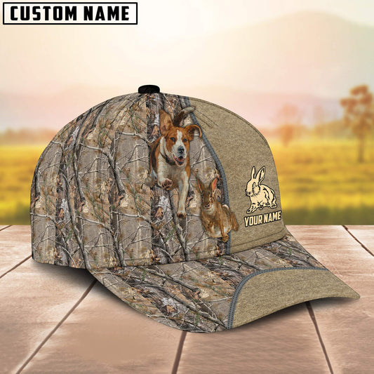 Maxcorners Rabbit Hunting Classic Pattern Personalized Hats 3D Multicolored