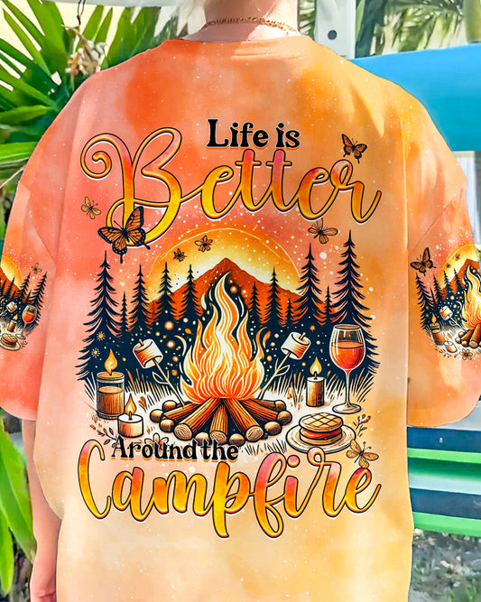 Maxcorners Life Is Better Around The Campfire All Over Print LM2101
