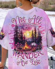 Maxcorners Not All Who Wander Are Lost Campfire All Over Print LM2101