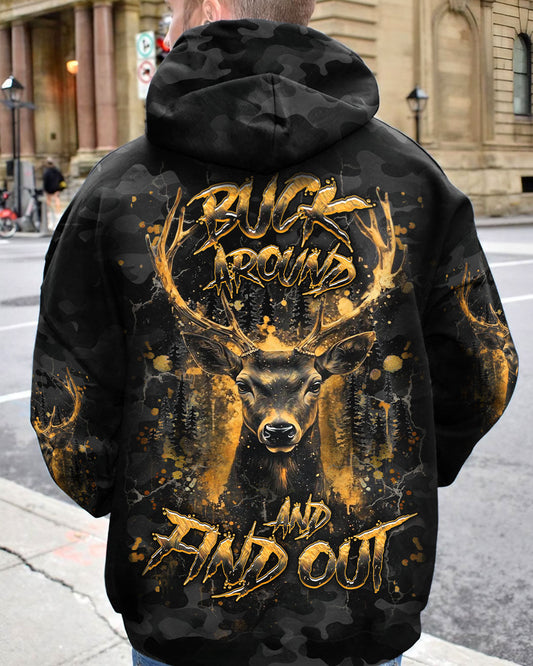 Maxcorners Buck Around And Find Out Deer Hunting All Over Print LM1601