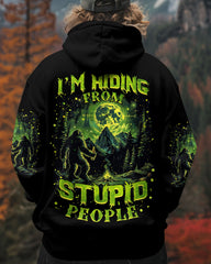 Maxcorners I'm Hiding From Stupid People Bigfoot All Over Print LM1601