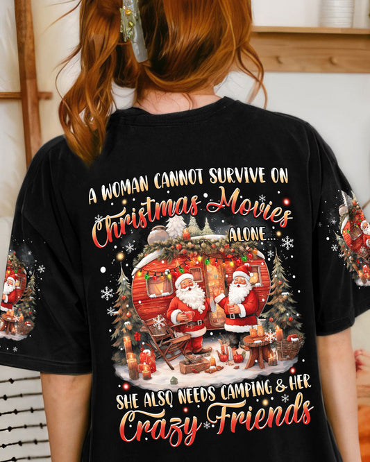 Maxcorners Camping And Friends Christmas All Over Print LM2101