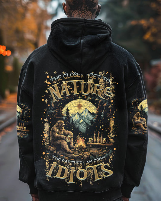 Maxcorners The Closer I Get To Nature Bigfoot Compass All Over Print LM2101