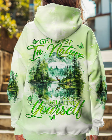 Maxcorners Get Lost In Nature And Find Yourself Compass All Over Print LM2101