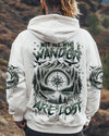 Maxcorners Not All Who Wander Are Lost Compass All Over Print LM2101
