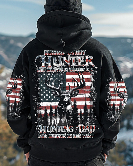 Maxcorners Behind Every Hunter Hunting Deer All Over Print LM1601